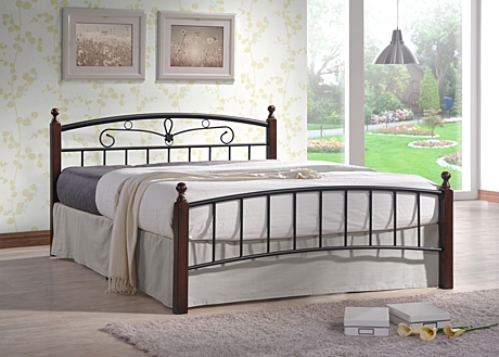 Двухспальная металлическая кровать NV 999