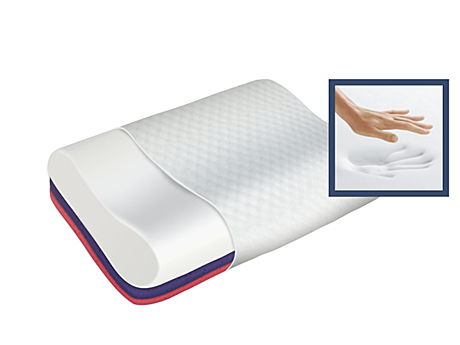 Ортопедическая подушка с «эффектом памяти», ТОП-105
